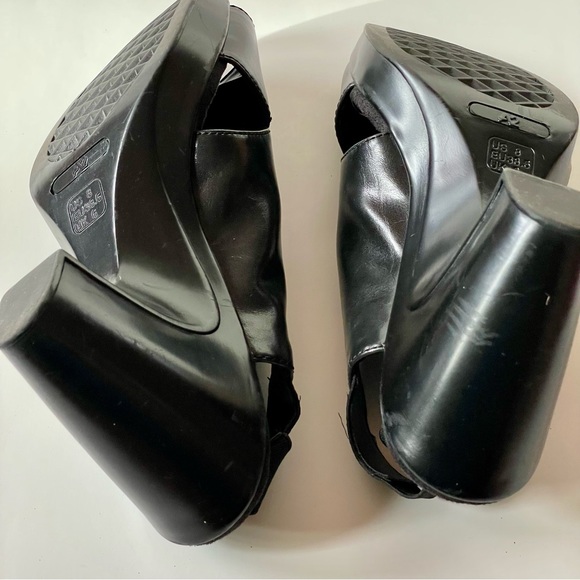A2 by AEROSOLES Women’s High Heel Open Toe Black Shoes Size 8 - Picture 12 of 15